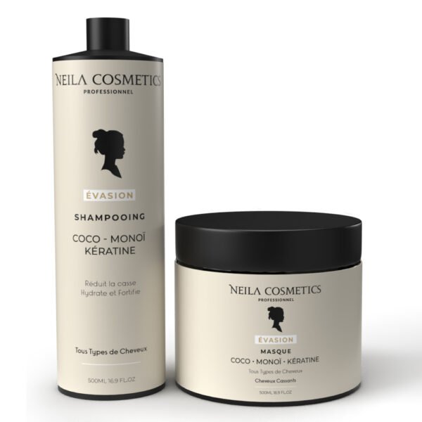 Shampoing et Masque Coco-Monoï & Kératine