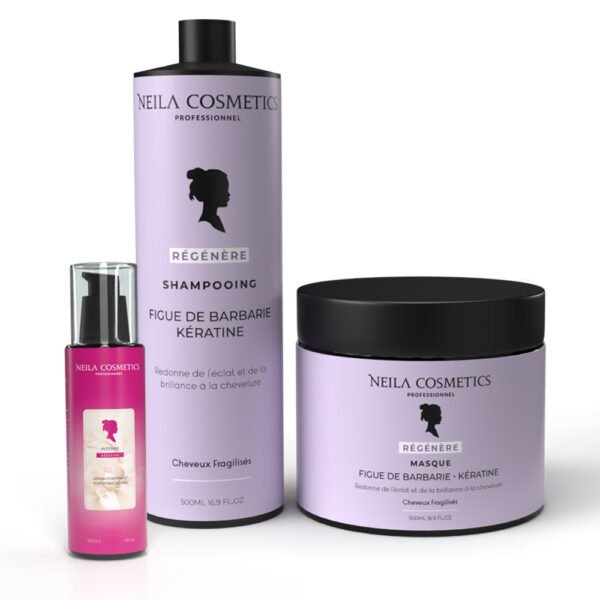 Trio Shampoing Masque Sérum Figue de Barbarie