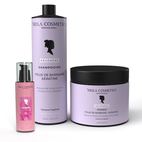 Trio Shampoing Masque Sérum Figue de Barbarie – Image 2